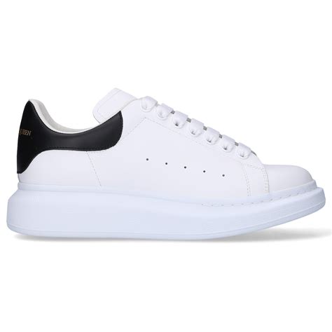 alexander mcqueen men's white sneakers